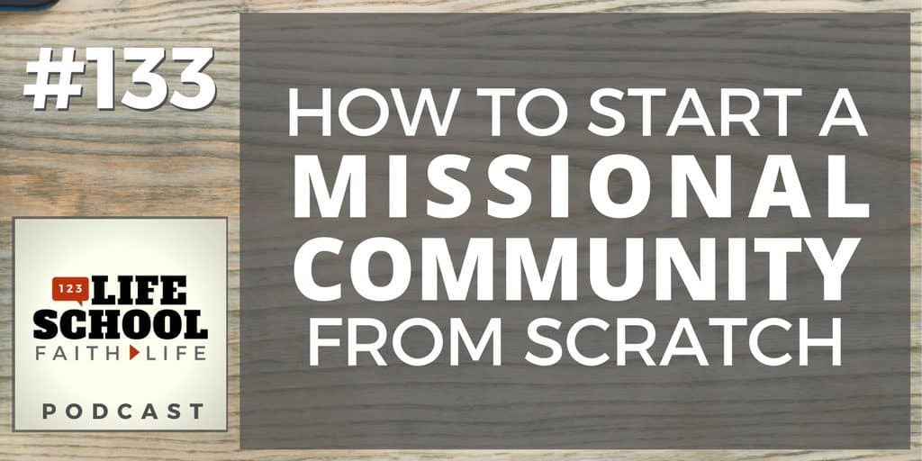 start missional community from scratch