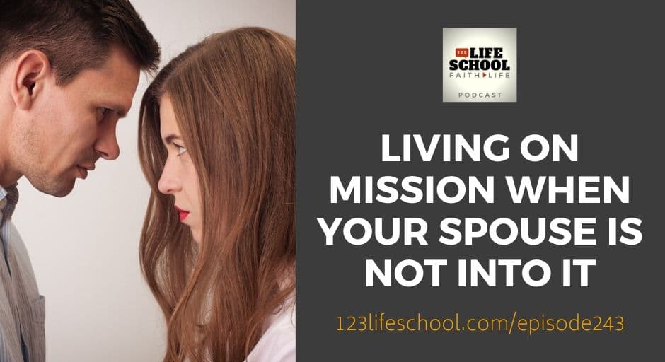 living on mission spouse not into it