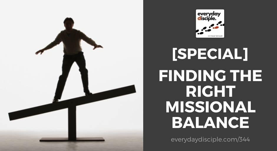 right missional balance