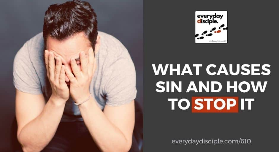 Man bending over with head in hands feeling frustrated with himself.